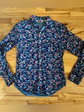 Salt Valley Western Floral Men’s Shirt